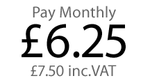 Subscription to CIX for &pound;6.25+VAT per month